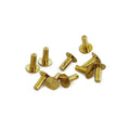 10x Brass Watch Dial Feet (Foot Diameter 0.79mm)
