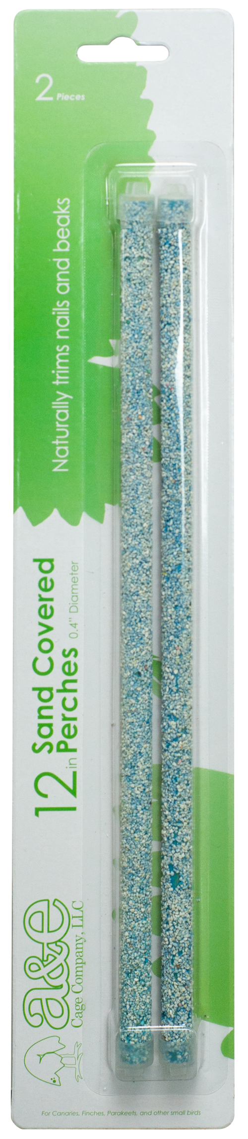 A & E Cage SAND Coated Wooden Replacement Perch