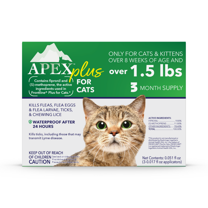 Apex™ Plus for Cats, Over 1.5 lbs