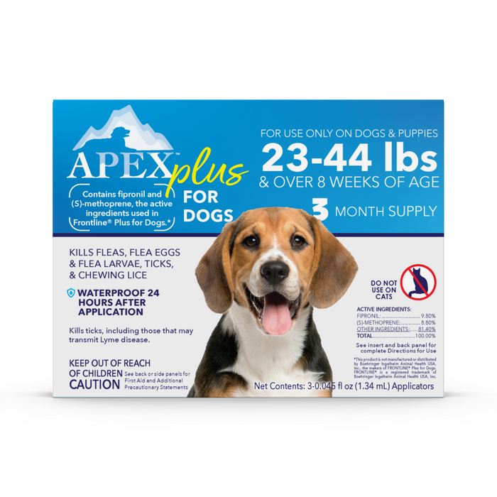 Apex™ Plus for Dogs 23-44 lbs