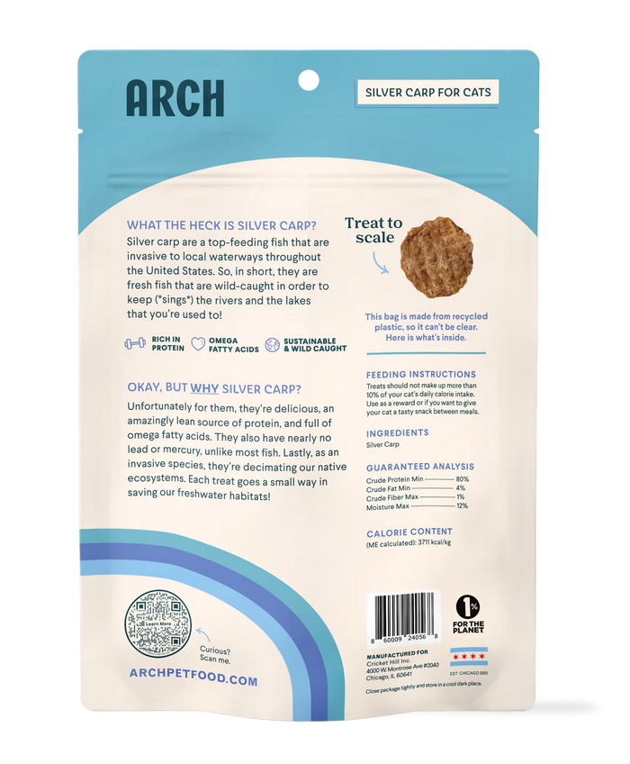 Arch Silver Carp Cat Treats
