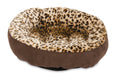 PM ASPEN PET ROUND ANIMAL PRINT BED 18X18