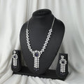 Azure Allure Blue Stone Necklace – Elegant Jewelry for Pageants and Events
