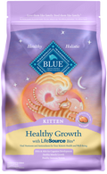 Blue Buffalo Healthy Growth Natural Chicken & Brown Rice Kitten Dry Cat Food