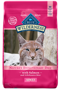 Blue Buffalo Wilderness Grain Free Salmon High Protein Recipe Dry Cat Food