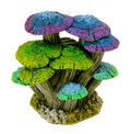 Blue Ribbon Pet Products Exotic Environments® Driftwood Mushroom Garden B Glows Under LED Light