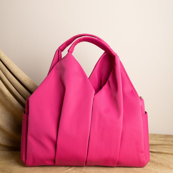 Blush Belle: Pink Handheld Bag – Elegant Jewelry for Pageants and Events