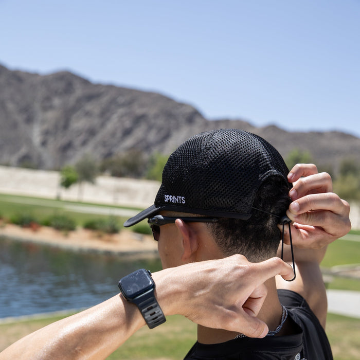 Person wearing the Burnt Out M6SH Hat