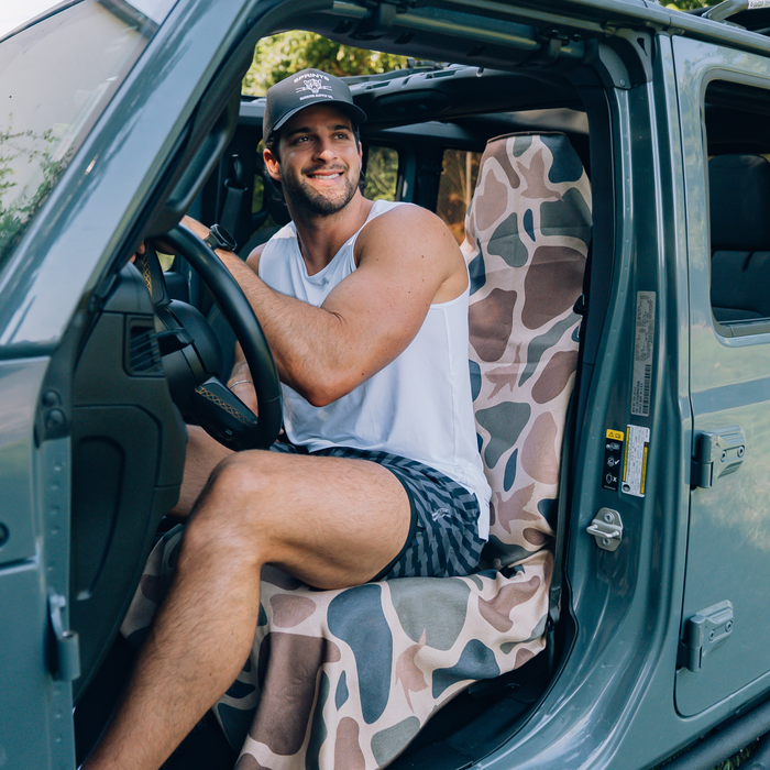 Car Seat Cover Towel - Duck Camo
