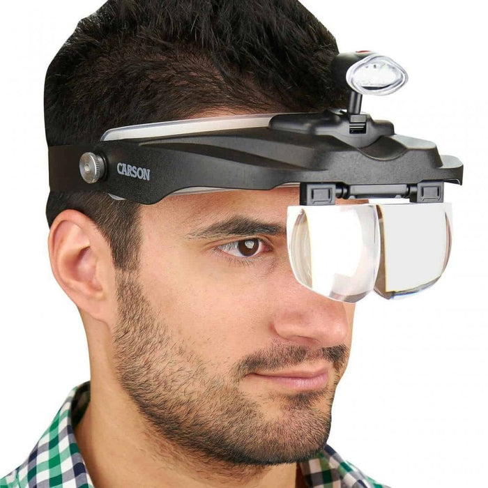 Carson MagniVisor Deluxe LED Head Visor