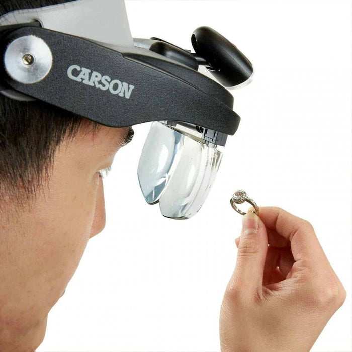 Carson MagniVisor Deluxe LED Head Visor