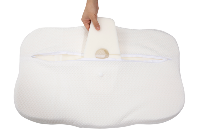 Cervical Head Pillow with Bamboo Cover