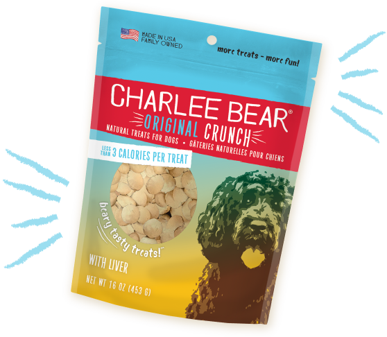 Charlee Bear Original Crunch With Liver Dog Treats