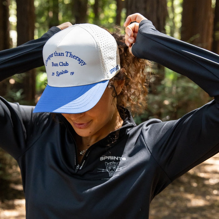 Cheaper Than Therapy Run Club Structured VP Hat (Unisex)