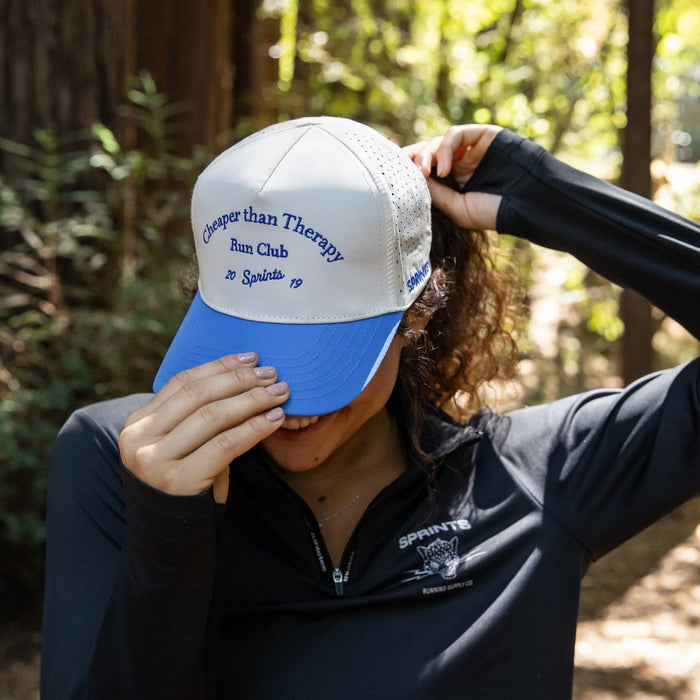 Cheaper Than Therapy Run Club Structured VP Hat (Unisex)
