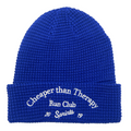 Cheaper Than Therapy Run Club Winter Hat - front view
