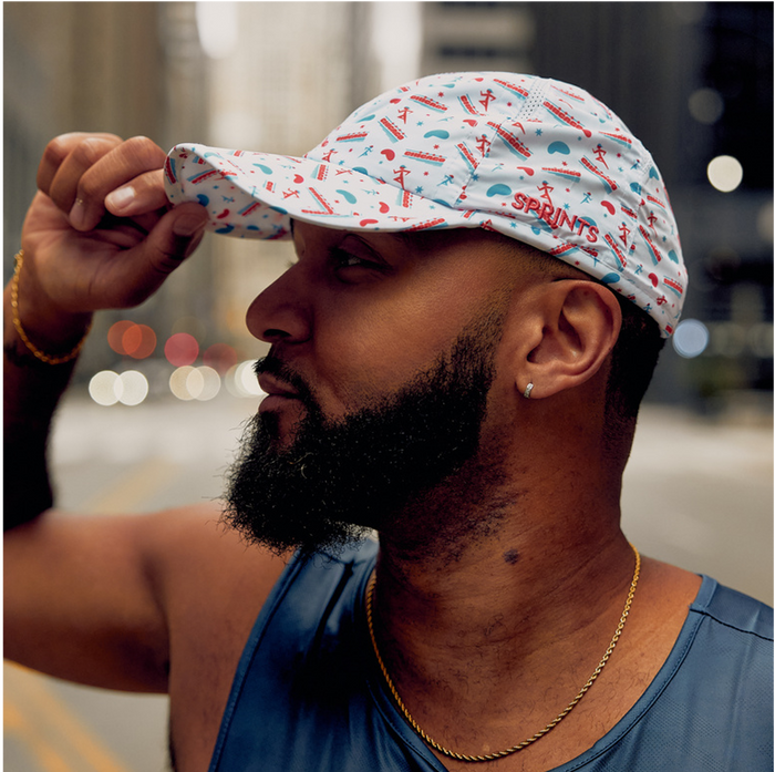 Close-up of the Chicago Four Star OG Hat embroidery