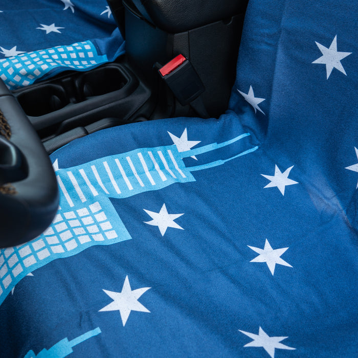 Chicago Four Star Towel Car Seat Cover Towel