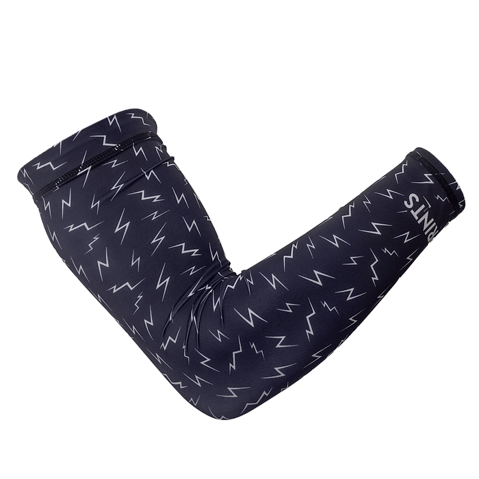 Compression Arm Sleeves with lightning bolt print
