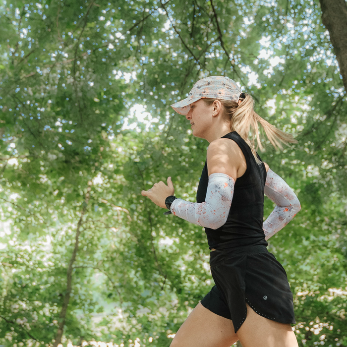 Compression Arm Sleeves - Setting Sun Evaporated Ventilation (Unisex)