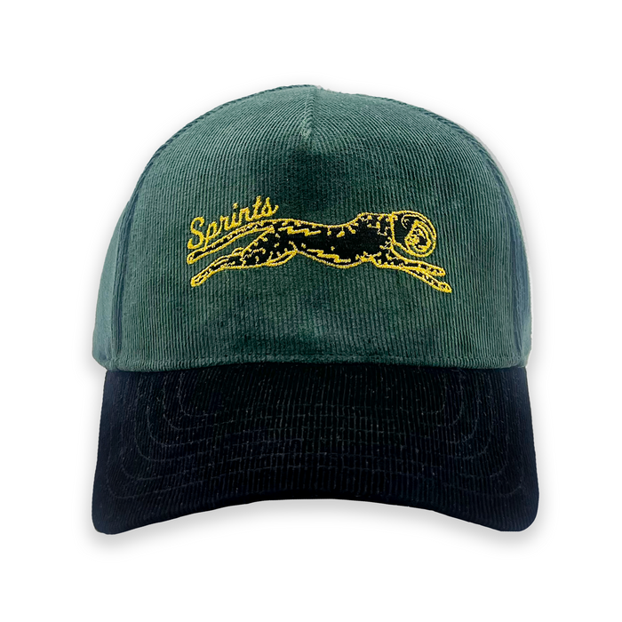 Corduroy Green Label Structured VP Hat - front view