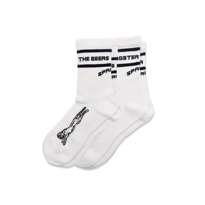 Core Zero Socks 2-Pack in Running Gangster and Here For The Beers prints - product photo