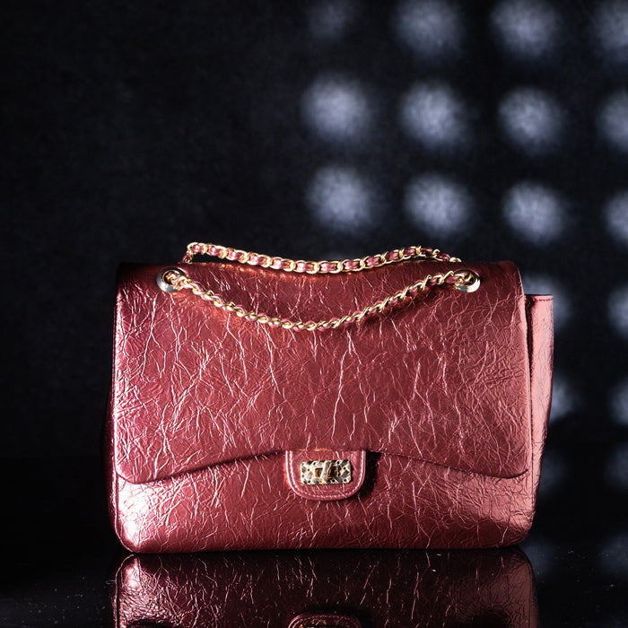 Crimson Charm: Red Handbag – Elegant Jewelry for Pageants and Events