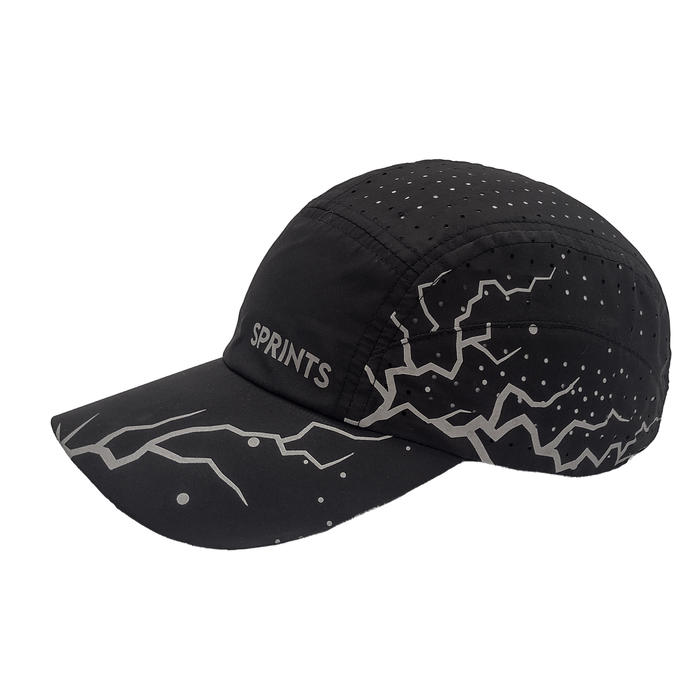 Dystopian Dark Miles Reflective HyperG hat, black - side view