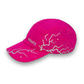 Dystopian Neon Pink Flash Reflective HyperG hat - side view