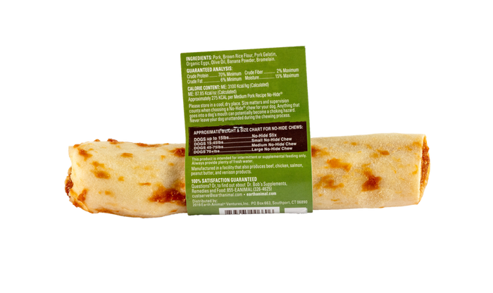 Earth Animal Pork No-Hide® Wholesome Chews
