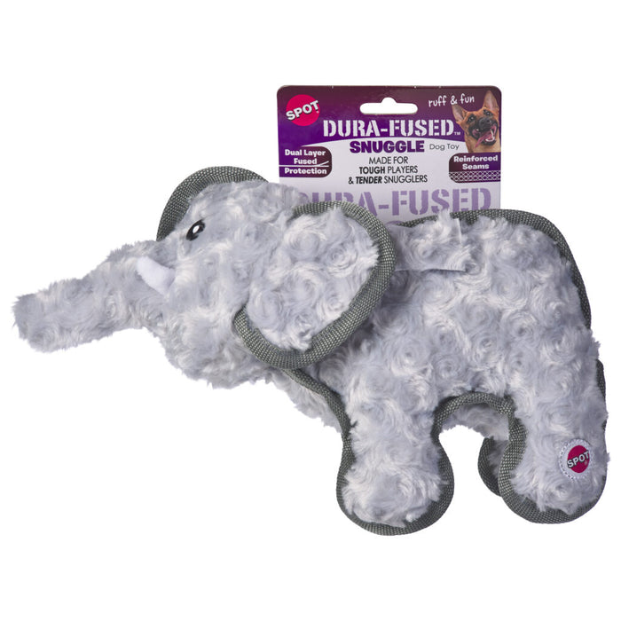 Ethical Pet Dura-Fuse Snuggle Elephant Dog Toy