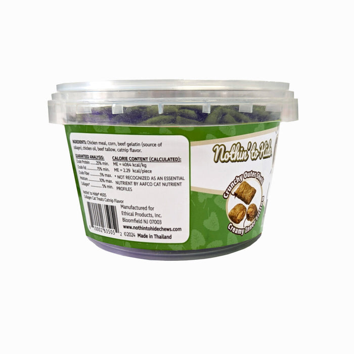 Ethical Pet Nothin’ to Hide Collagen Cat Catnip 8OZ Tub