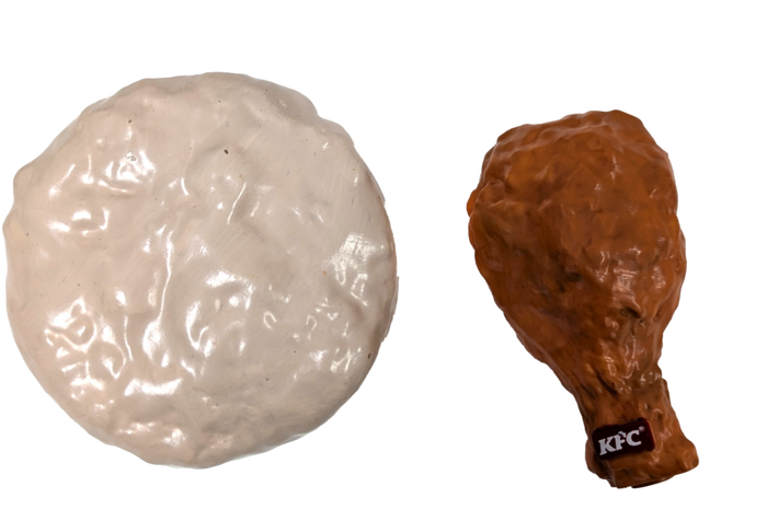 Ethical Pet Spot Kentucky Fried Chicken Vinyl Biscuit Drumstick