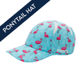 Find the Fauxmingo Ponytail Hat - front view