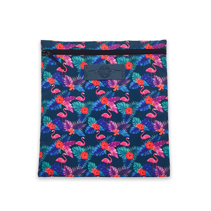 Flamingo Wet Bag - front view