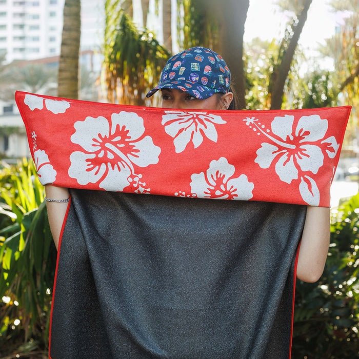 Flex on the Beach - Fire Car Seat Cover Towel