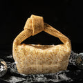 Gold Knot Handheld Bag – Elegant & Sophisticated – Elegant Jewelry for Pageants and Events