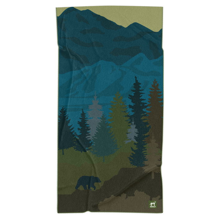 Close-up of the Grizzly Guide Car Seat Cover Towel