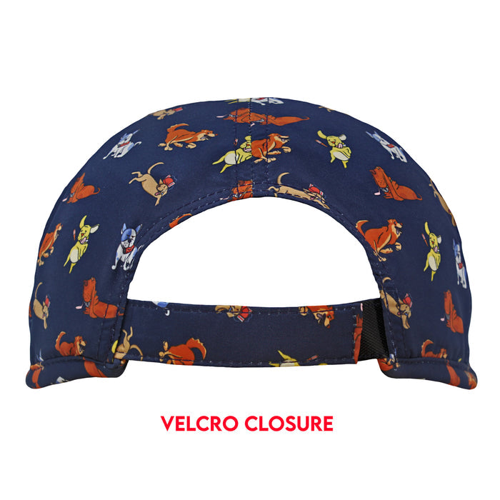 Back view of the Hair of The Dog Blue OG hat