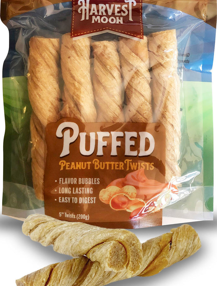HM PUFFED PB TWISTS  5PK