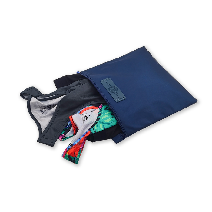 Haunting Echoes Wet Bag holding wet clothes