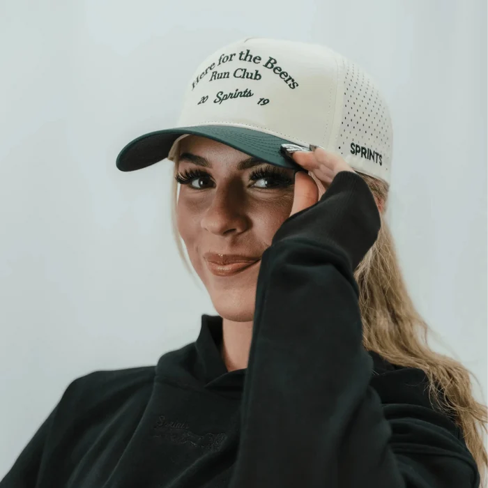 Here for the Beers Run Club - Green Label Structured VP Hat (Unisex)