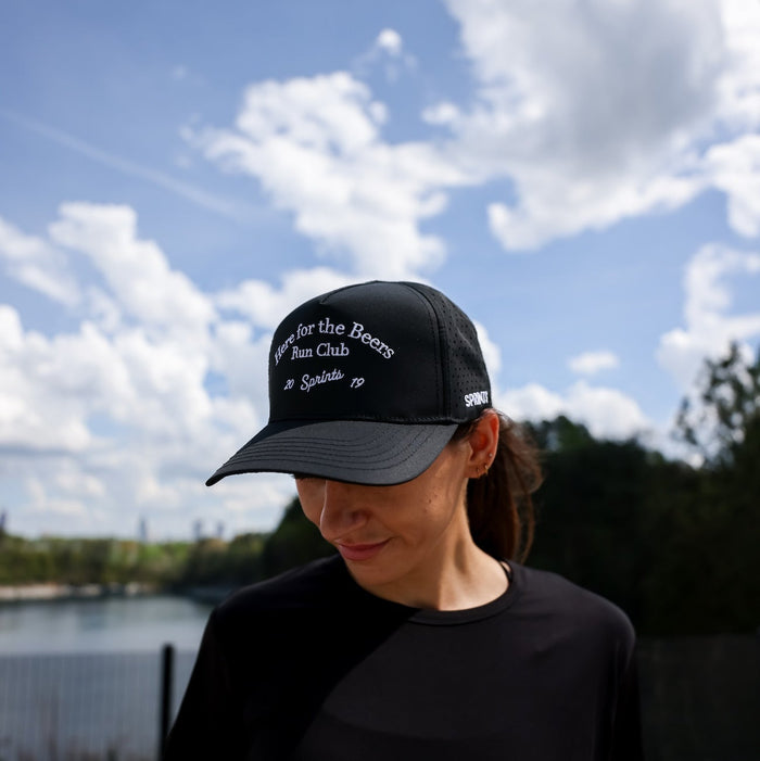 Here for the Beers Run Club Structured VP Hat (Unisex)