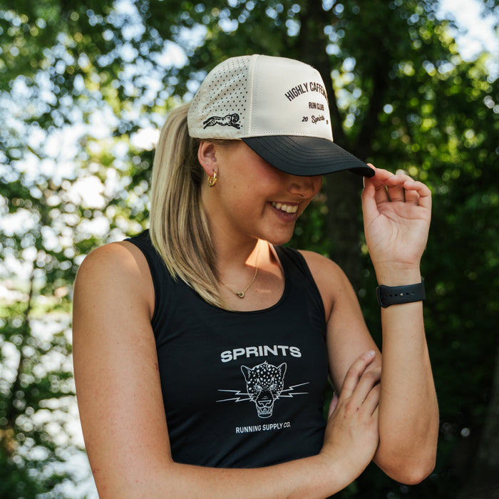 Highly Caffeinated Run Club Structured VP Hat (Unisex)