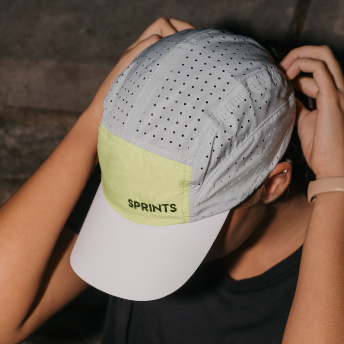 Close-up of the Hive Minded HyperG hat