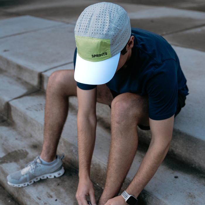 Person wearing the Hive Minded HyperG hat
