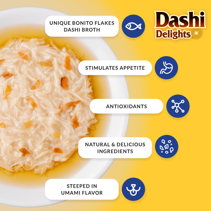 Inaba Dashi Delights Chicken Variety Pack Cat Treat