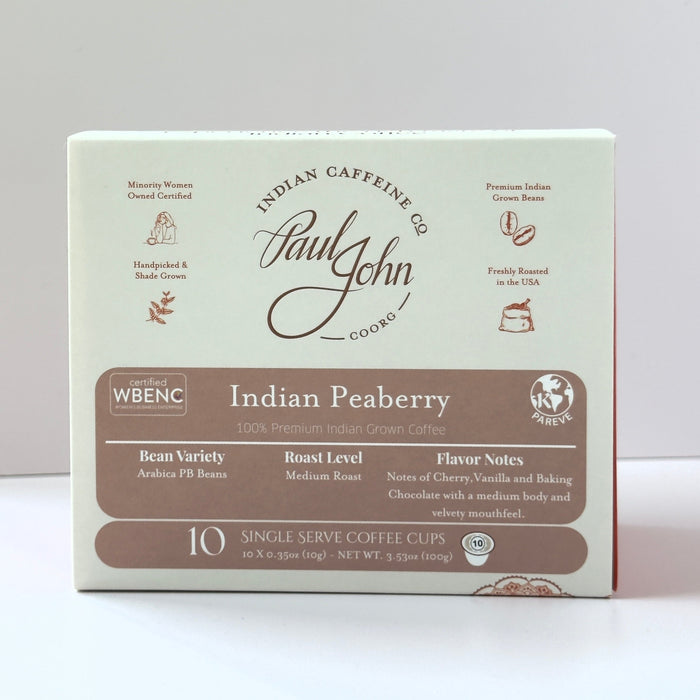 Indian Peaberry | 10 ct. Coffee Pod Box