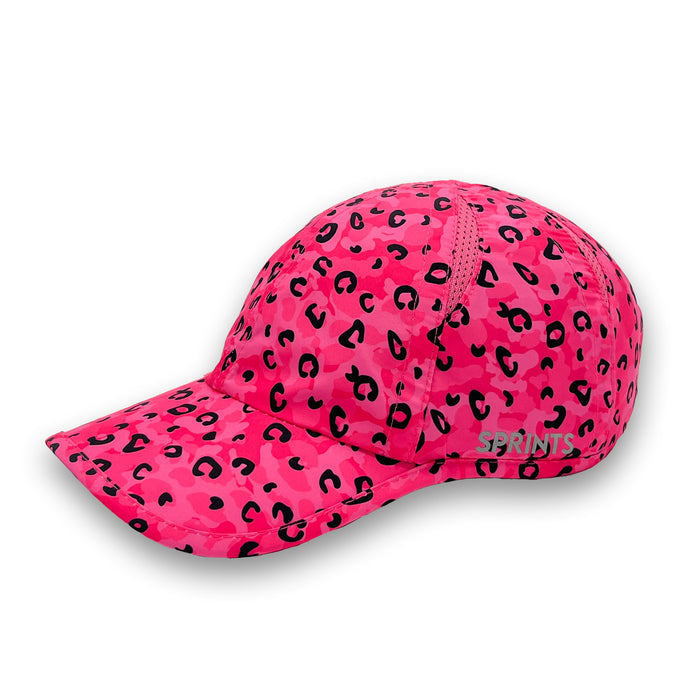 Jag Camo Fuchsia OG hat with pink camo print - side view
