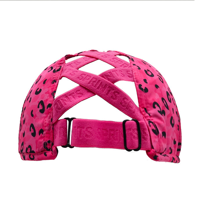 Jag Camo Fuchsia Ponytail Hat